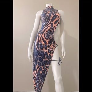 XS Open Side Thigh Dress